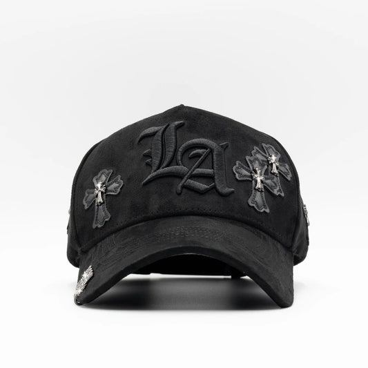 GORRA 31 HATS "LA CHROME BLACK IN BLACK SILVER" (PREVENTA)